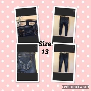 Size 13 hollister jeans